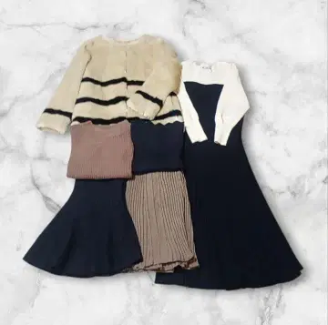 여성용 의류 묶음 판매 6점