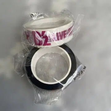 B'z LIVE-GYM 2025 마스킹 테이프 세트 블랙 화이트