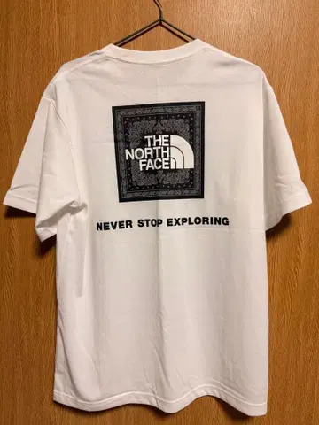 THE NORTH FACE 티셔츠 L 화이트