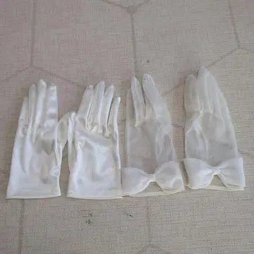 화이트 웨딩 그로브 리본 포함
