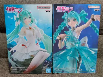 하츠네 미쿠 BANPRESTO EVOLVE Clearluxe 피규어 2체