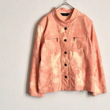 여성용 테일러드 자켓 (L) 그라데이션 오렌지 스타일리쉬