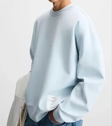 [ 미사용 ] ZARA 소프트 테크니컬 스웨트 셔츠 남성용 M