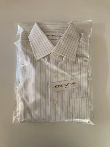 [ 미사용 새상품 ] GREEN LABEL 와이셔츠 슬림핏 사이즈 39