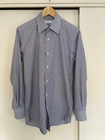 새상품급 유나이티드 애로우즈 그린라벨 릴랙싱 스트라이프 셔츠 40