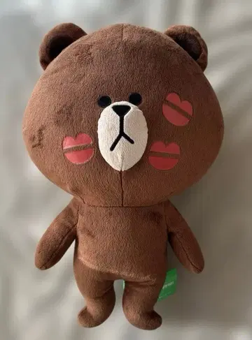 LINE 프렌즈 브라운 봉제 인형
