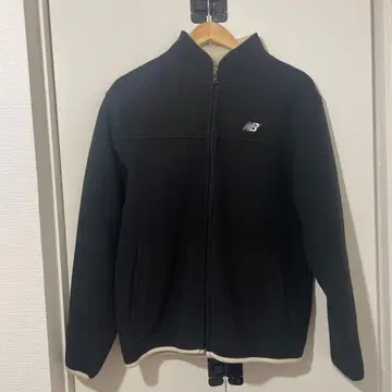 뉴발란스 플리스 자켓 L 블랙