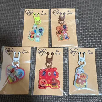 호빵맨 키링 세트 5개