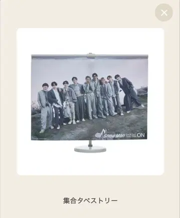 Snow Man 집합 태피스트리