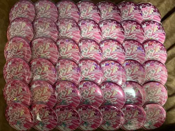 큐어 원더풀 아니메쥬 캔뱃지 원더풀 프리큐어 42개