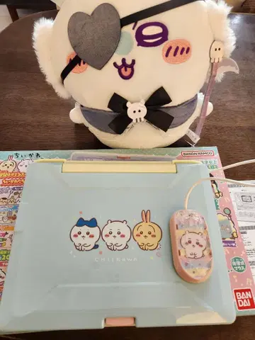 치이카와 (먼작귀) 컴퓨터 & 모몽가 봉제 인형