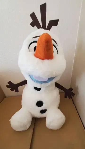 올라프 봉제 인형 택 포함