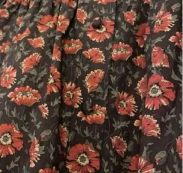 AfternoonTea x LIBERTY 앞 버튼 스커트 길이 80cm