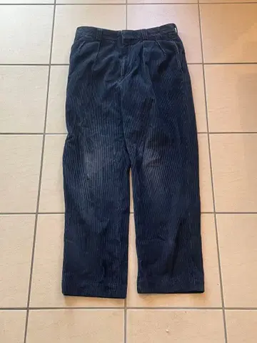 최종 가격 인하 80s 90s L.L.Bean 다크 네이비 코듀로이 팬츠