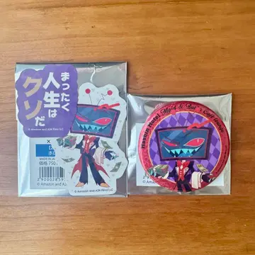 해즈빈 호텔 복스 스티커 캔뱃지 세트