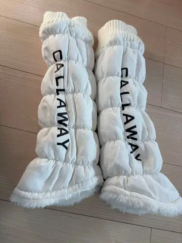CALLAWAY 화이트 레그 워머