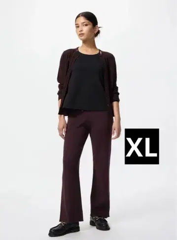 새상품 증정 유니클로 워셔블 니트 리브 팬츠 XL 사이즈