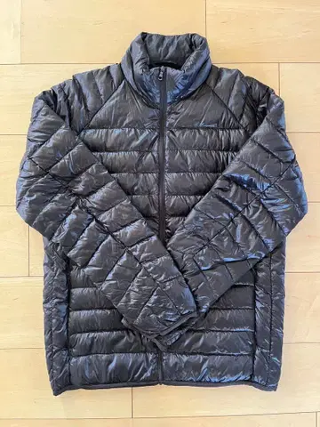 UNIQLO 울트라 라이트 다운 남성용 M 다크 브라운