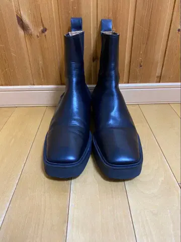 ZARA 사이드 고어 부츠 사이즈 38 블랙