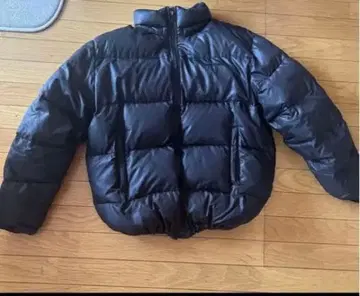 백 채널 다운 자켓 드로우 코드 y2k 레어 구제 의류