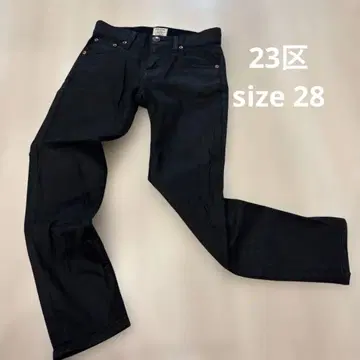 23구 데님 블랙 스키니 데님