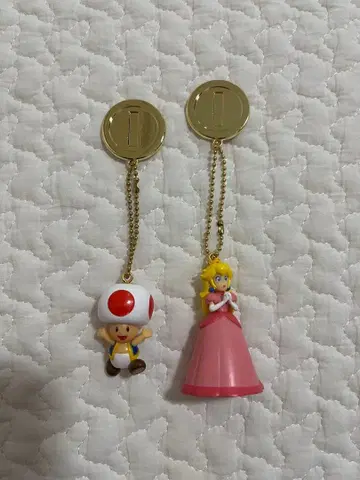 미사용 USJ 키링 마리오