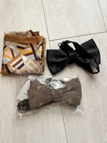 나비 넥타이 손수건 세트(THE TREAT DRESSING)