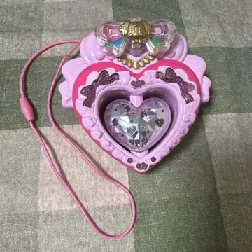 아이돌 하트 브로치 코무기 리본 포함