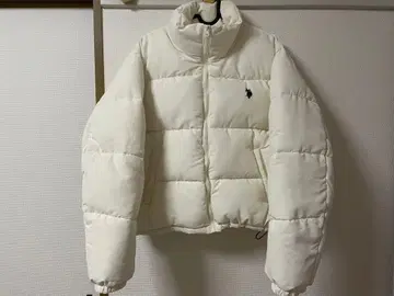 숏 기장 다운 자켓 (화이트 계열)