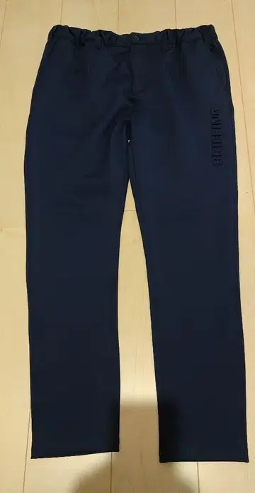 BRIEFING 네이비 스트레치 팬츠