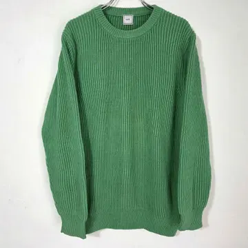 양호 쉽스 니트 남성용 코튼 긴팔 심플 무지 스웨터