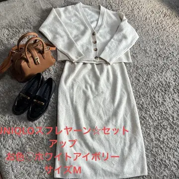 새상품급 UNIQLO 수플레얀 셋업