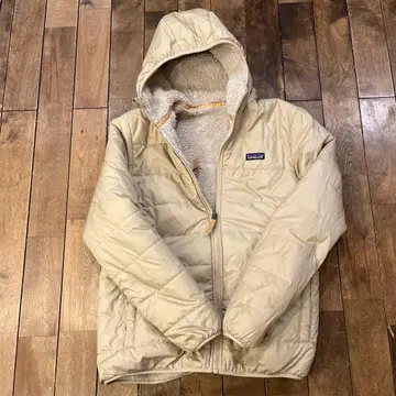 patagonia 플리스 자켓 베이지 리버서블 베이지
