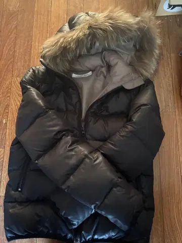 퍼 다운 자켓 광택 Y2K 시크 스타일 그런지 갸루 남자 헤이세이