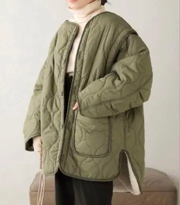 [ 새상품급 ] 4way 퀼팅 자켓 보아 자켓