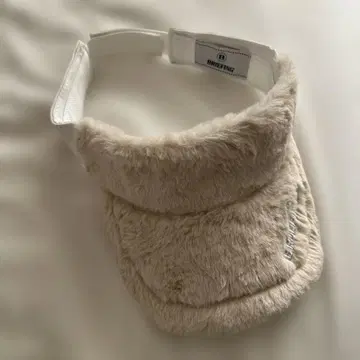 BRIEFING 베이지 퍼 바이저