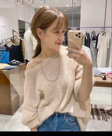 시어 튜닉 니트 두지엠 클라세 프레임워크 투데이풀