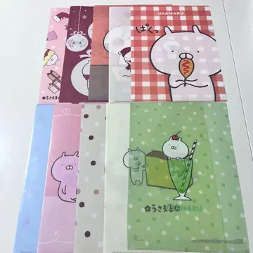 우사마루 A4 클리어 파일 세븐일레븐