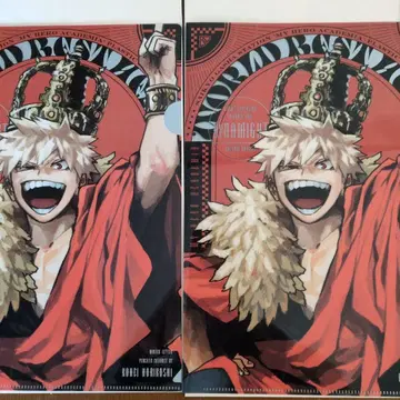 나의 히어로 아카데미아 바쿠고 카츠키 클리어 파일 2장 세트