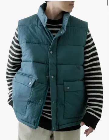 items urbanresearch 패디드 베스트 그린 L 사이즈