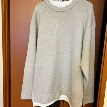 새상품 그레이 니트 스웨터 L