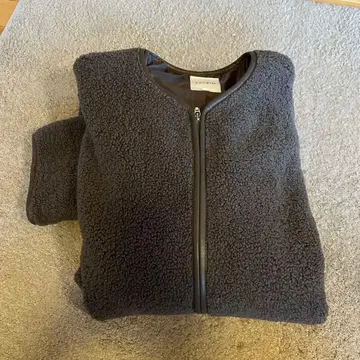 다크 그레이 플리스 자켓