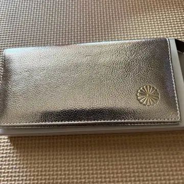황궁 한정판 실버 가죽 장지갑