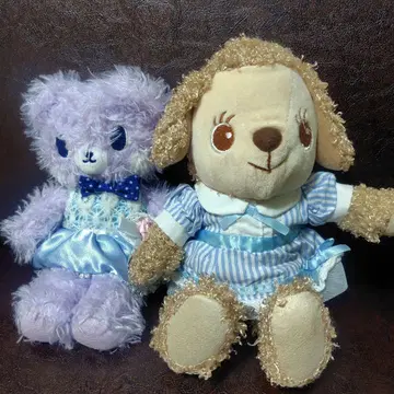 마더 가든 봉제 인형 2체 세트