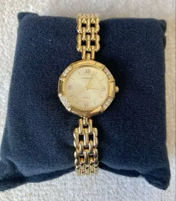 란셀 골드 아날로그 시계