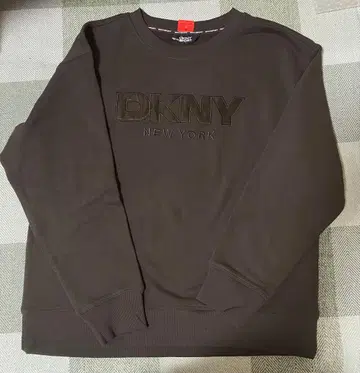 [ 새상품 ] DKNY 여성용 맨투맨 트레이닝복 M 사이즈 다크 브라운