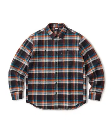 FTC HEAVY PLAID NEL SHIRT 오렌지 M