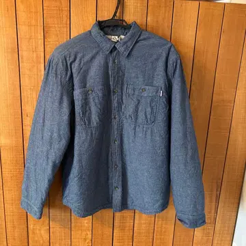 CHUMS 남성용 속기모 데님 셔츠 (XL)