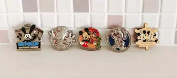 디즈니 핀 배지 5개 세트