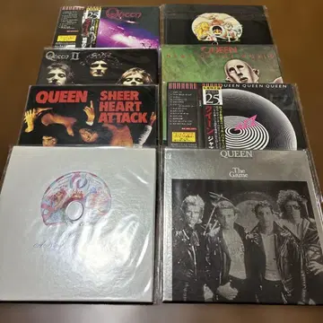 Queen 25주년 기념 CD 8매 세트 종이 자켓 생산 한정판